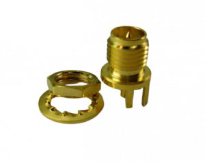 SMA for PCB Mount SMA159-RP JACK for Edge Mount connector factory Taiwan 